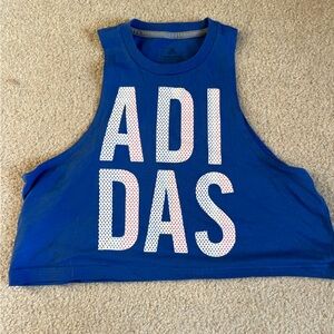 Adidas athletic crop top size xs
